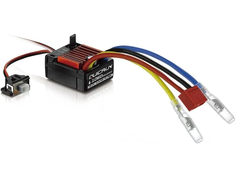 Hobbywing Brushed Regler QuicRun 1060 T-Stecker 60 A
