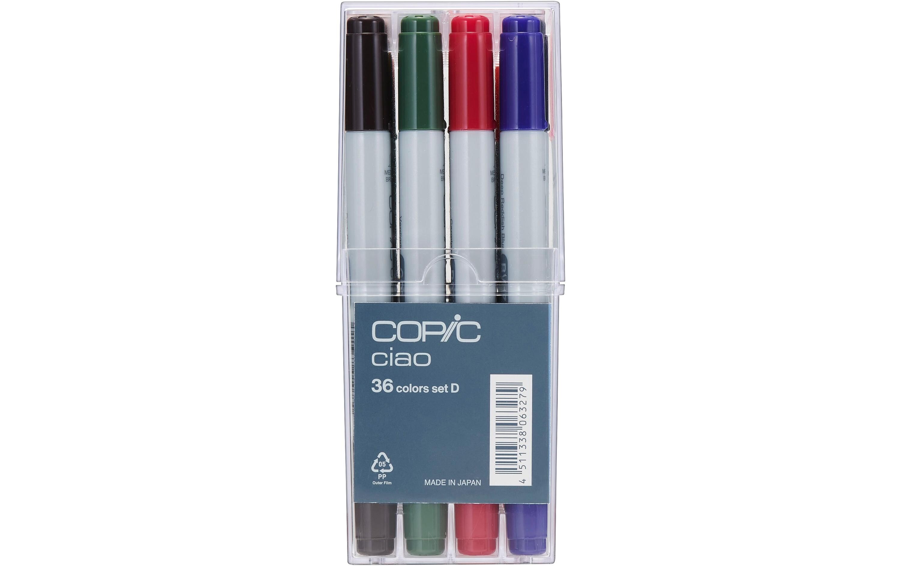 Copic Grafikmarker Ciao 36er D-Set