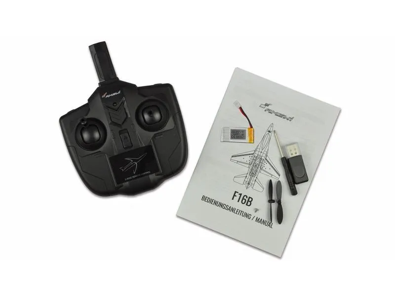 Amewi Flugzeug F16B, 2-Kanal mit Gyro RTF Amewi Flugzeug F16B, 2-Kanal mit Gyro RTF