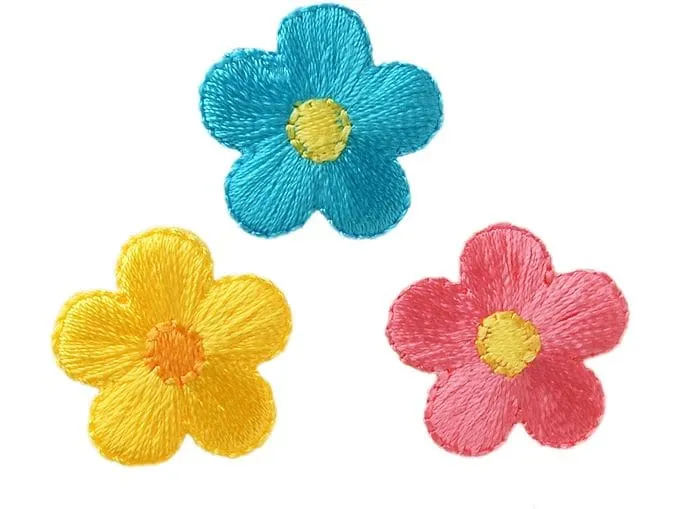 Mono-Quick Applikation 3Blüten assort. | Mono-Quick 1 Stück Mono-Quick Applikation 3Blüten assort. | Mono-Quick 1 Stück