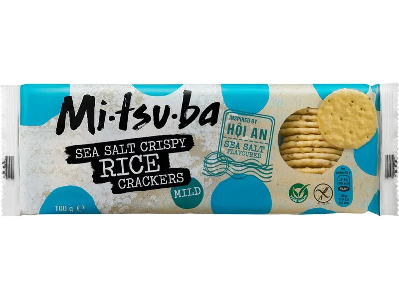 Mitsuba Reiscracker – Sea Salt 100 g Mitsuba Reiscracker – Sea Salt 100 g