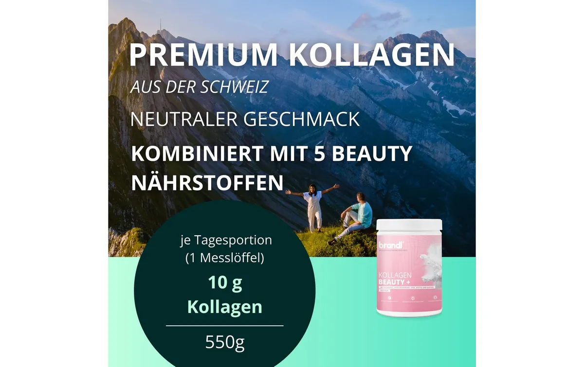 Brandl-Nutrition Pulver Kollagen Beatuy + 550 g Brandl-Nutrition Pulver Kollagen Beatuy + 550 g