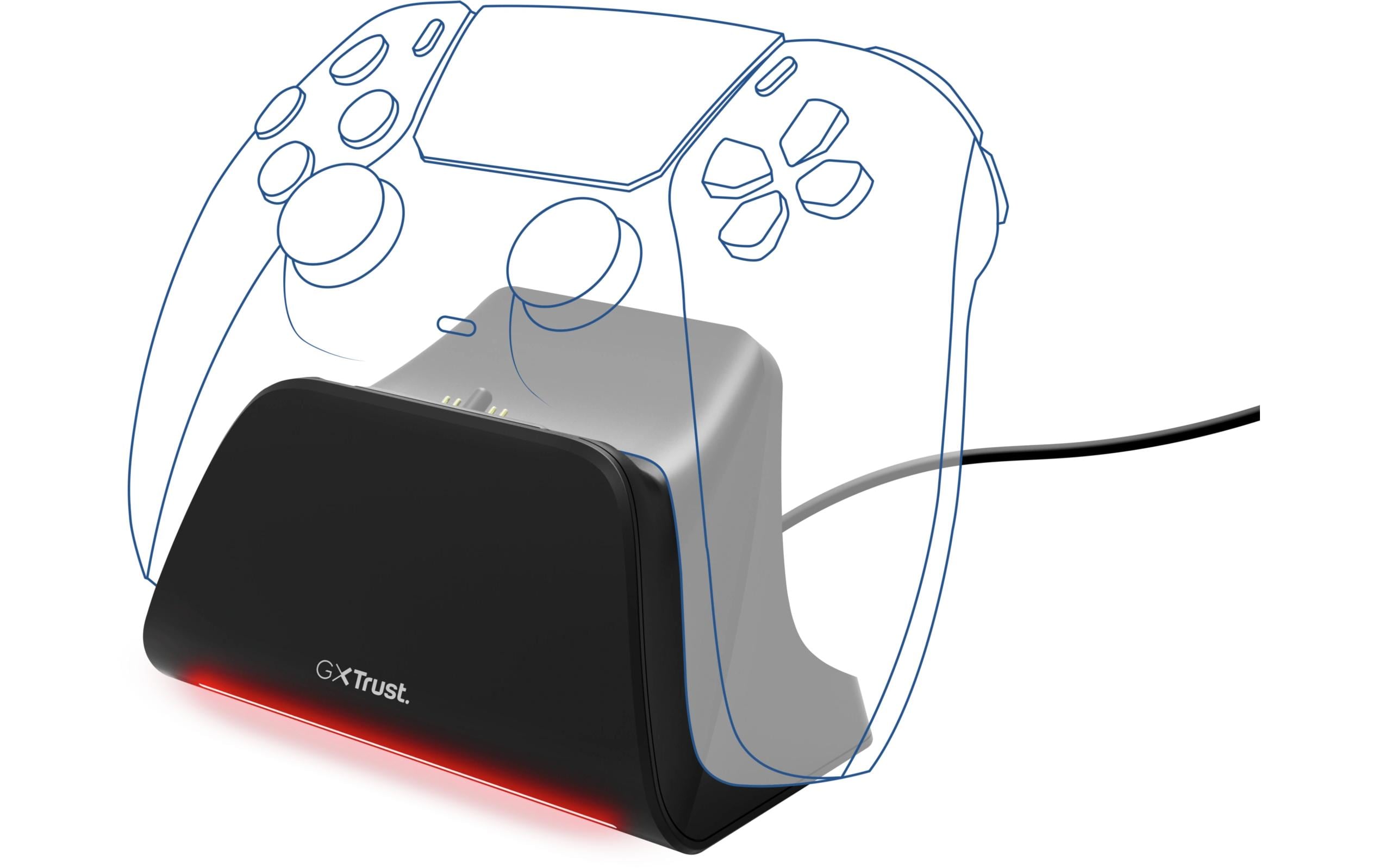 Trust Ladestation GXT255 Schwarz