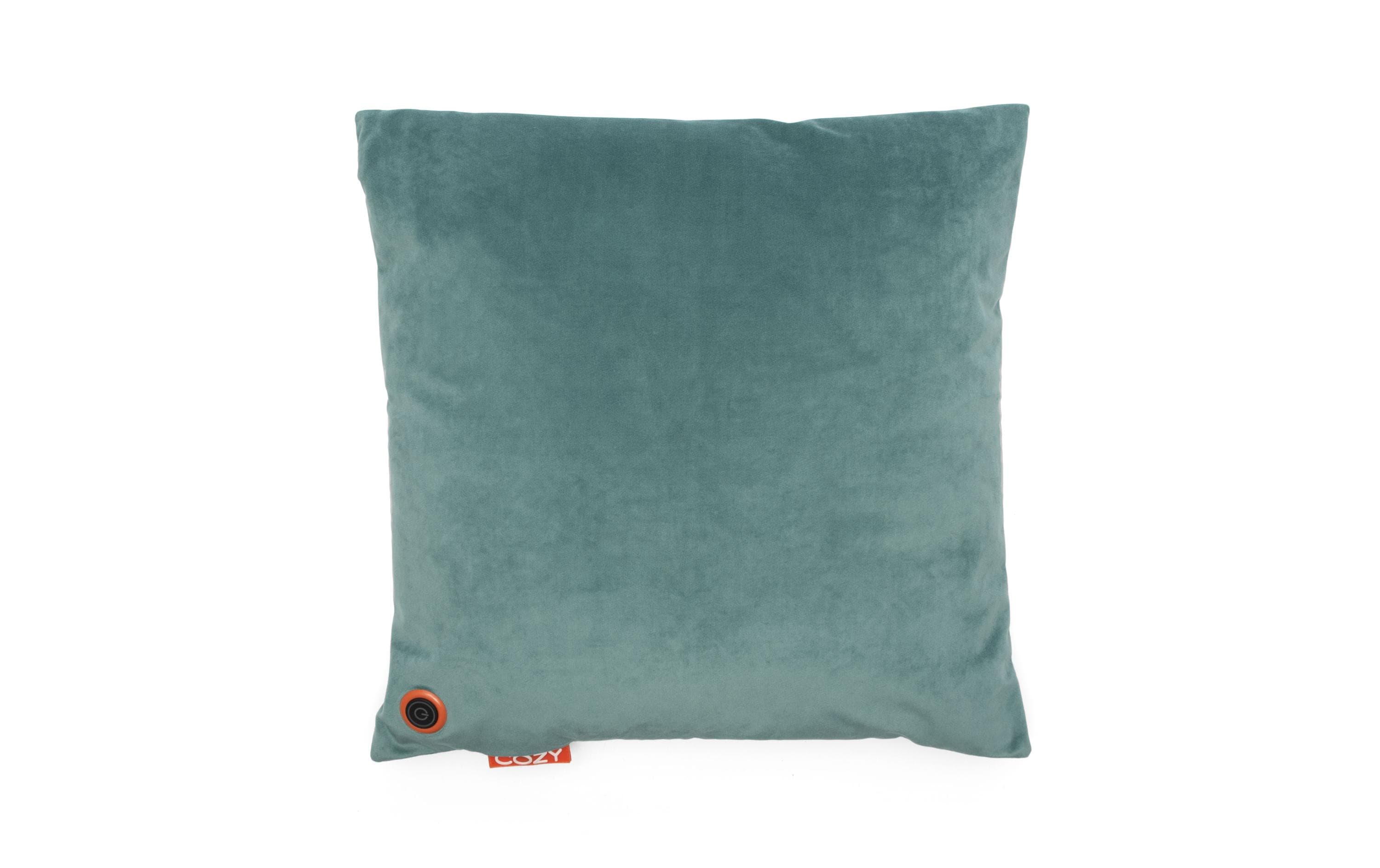 Bodi-Tek Heizkissen Cozy Una Samt Akkubetrieb, Blaugrün