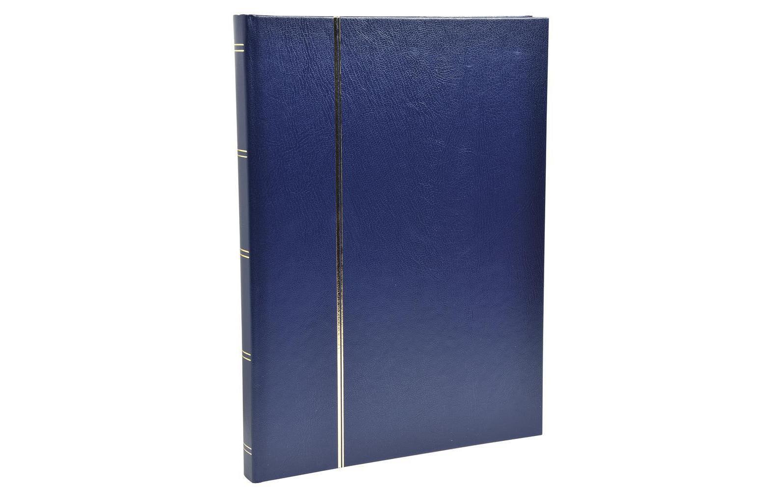 Exacompta Sammelalbum Briefmarken, 22.5 x 30.5 cm, 48 Seiten, Blau Exacompta Sammelalbum Briefmarken, 22.5 x 30.5 cm, 48 Seiten, Blau