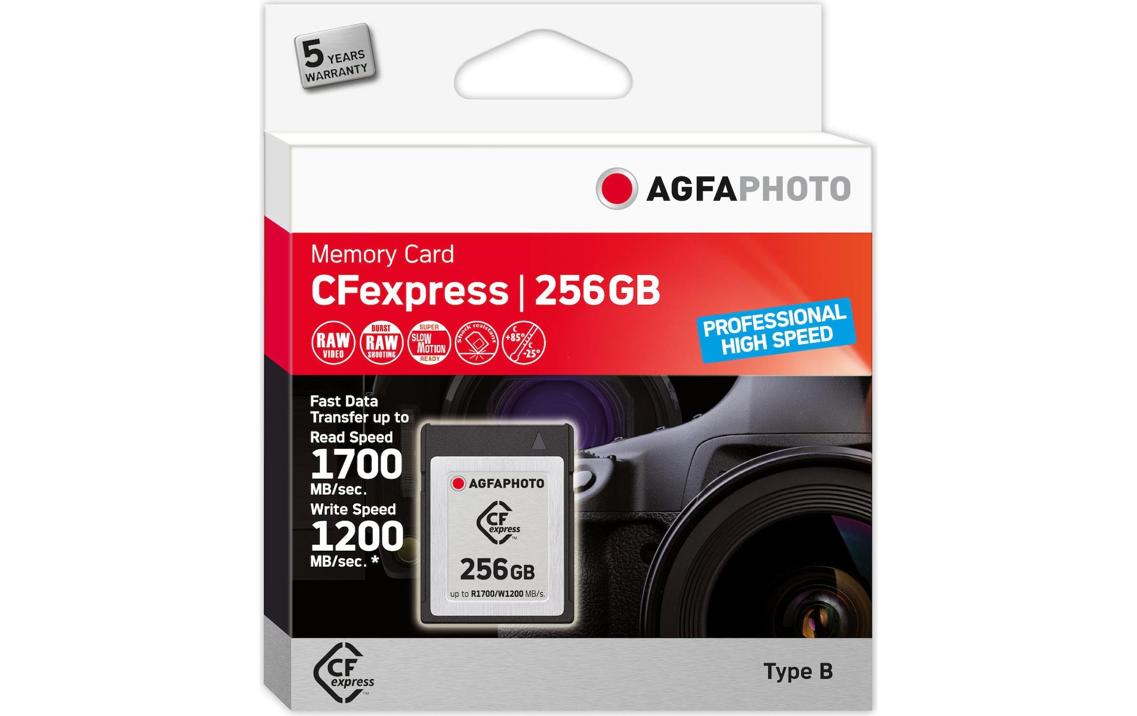 AgfaPhoto CFexpress-Karte Professional 256 GB