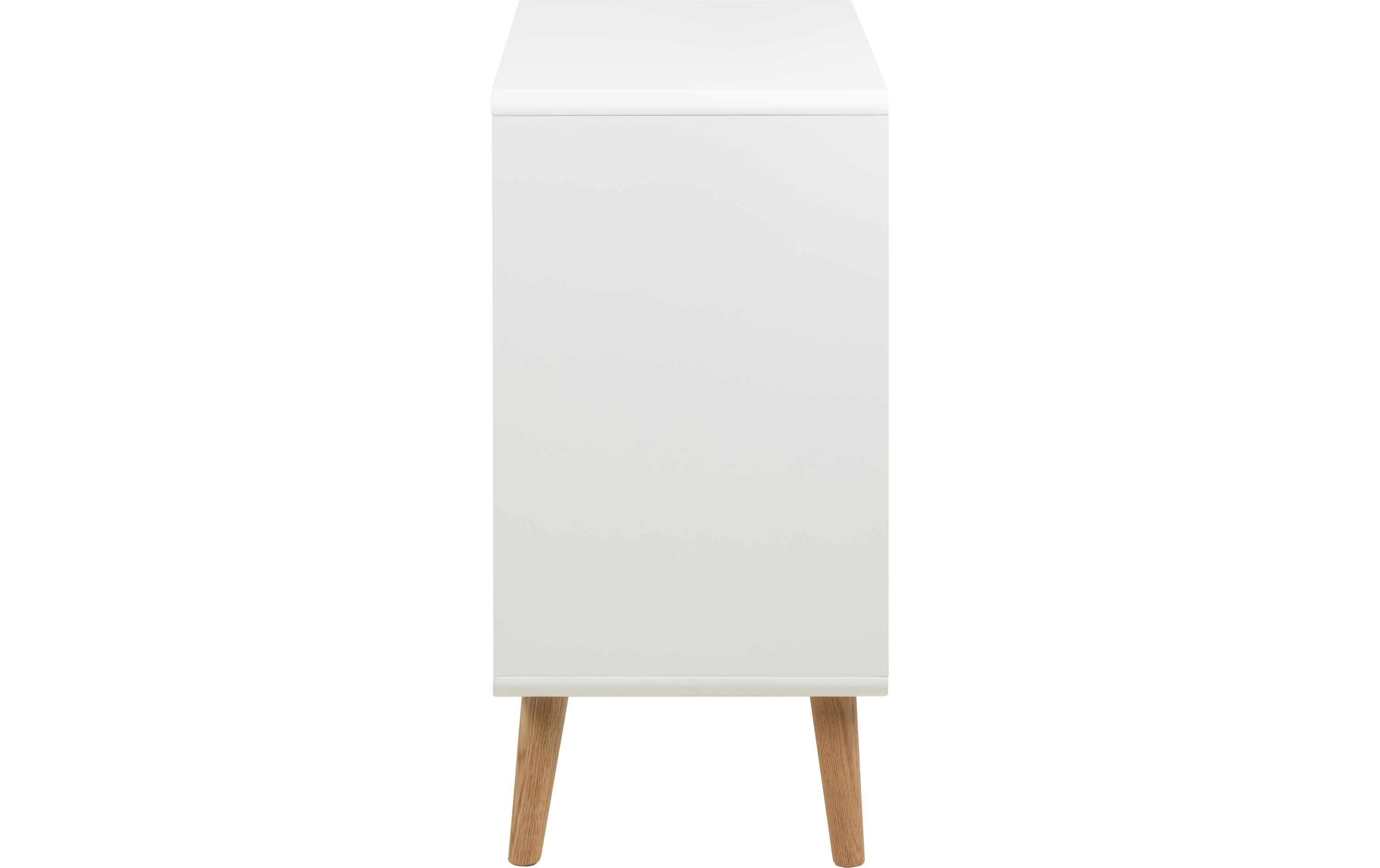 AC Design Kommode Lowell 80 x 80 cm, Weiss