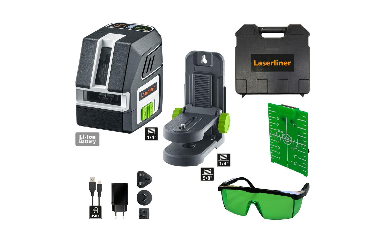 Laserliner Kreuzlinien-Laser PocketCross-Laser 2G 55 m Laserliner Kreuzlinien-Laser PocketCross-Laser 2G 55 m