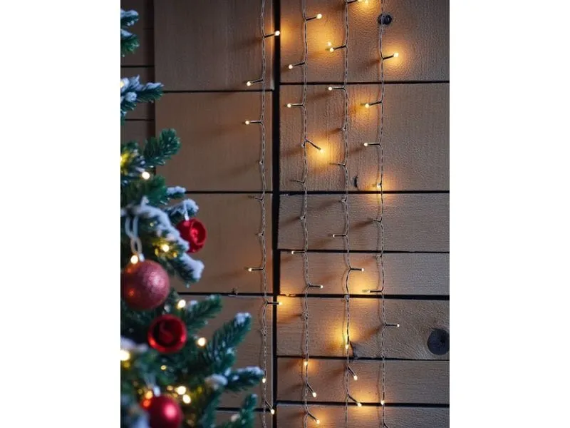 Dameco LED Outdoor Lichterkette 240 LED Warm weisses Licht L: 24m Dameco LED Outdoor Lichterkette 240 LED Warm weisses Licht L: 24m