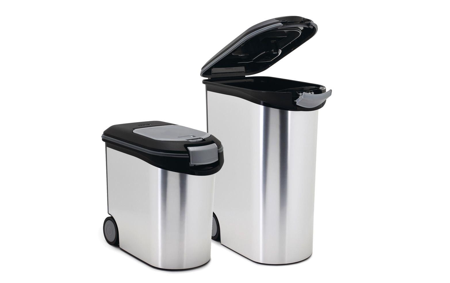 Curver Tierfutterbehälter Metallic 54 l