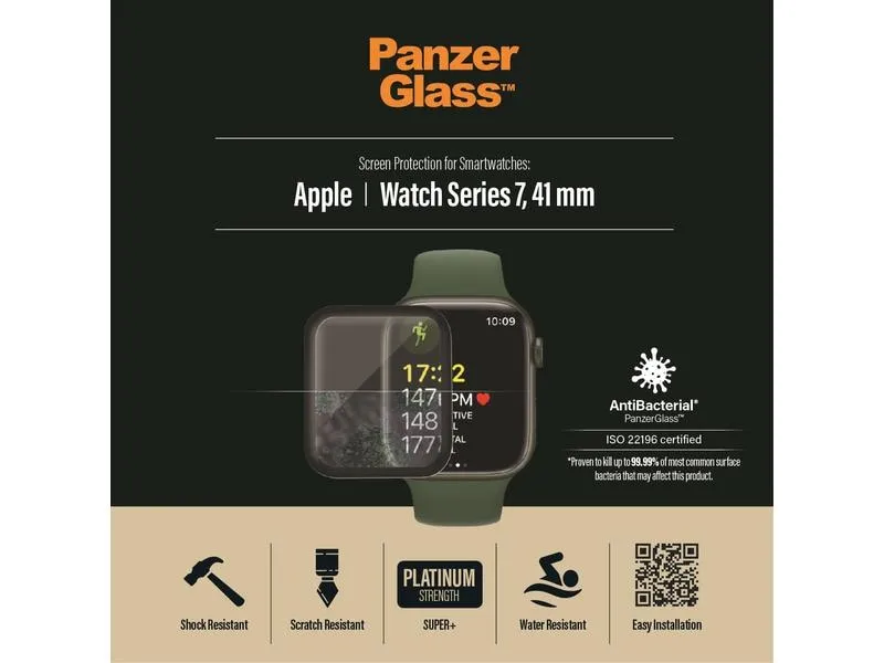 Panzerglass Displayschutz AB Apple Watch Series 7/8 (41 mm) Panzerglass Displayschutz AB Apple Watch Series 7/8 (41 mm)