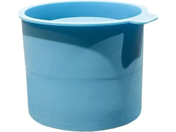 Jesmonite Giessform Becher rund, Ø 8.3 cm, Blau