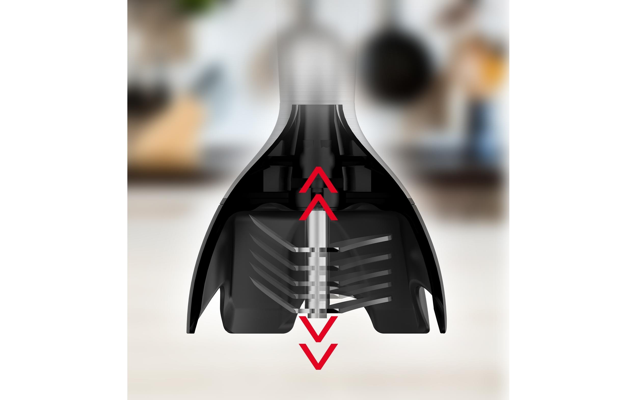 Trisa Stabmixer Dynamic Blade 1500 Schwarz/Silber