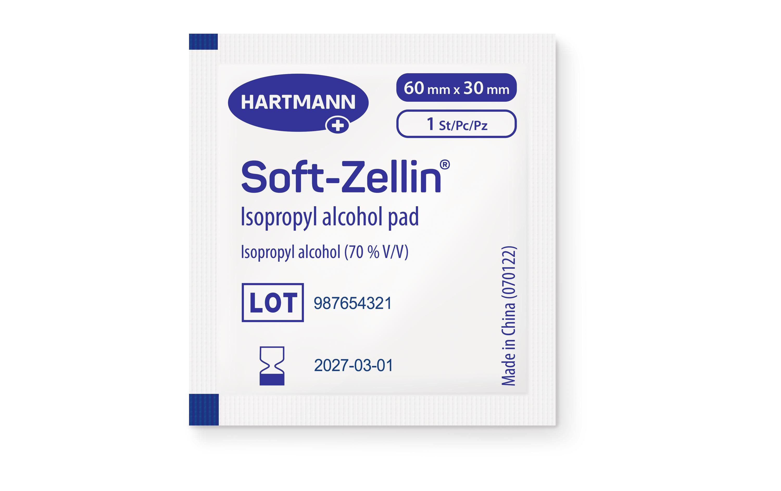 Hartmann Alkoholtupfer 100 Stück Hartmann Alkoholtupfer 100 Stück