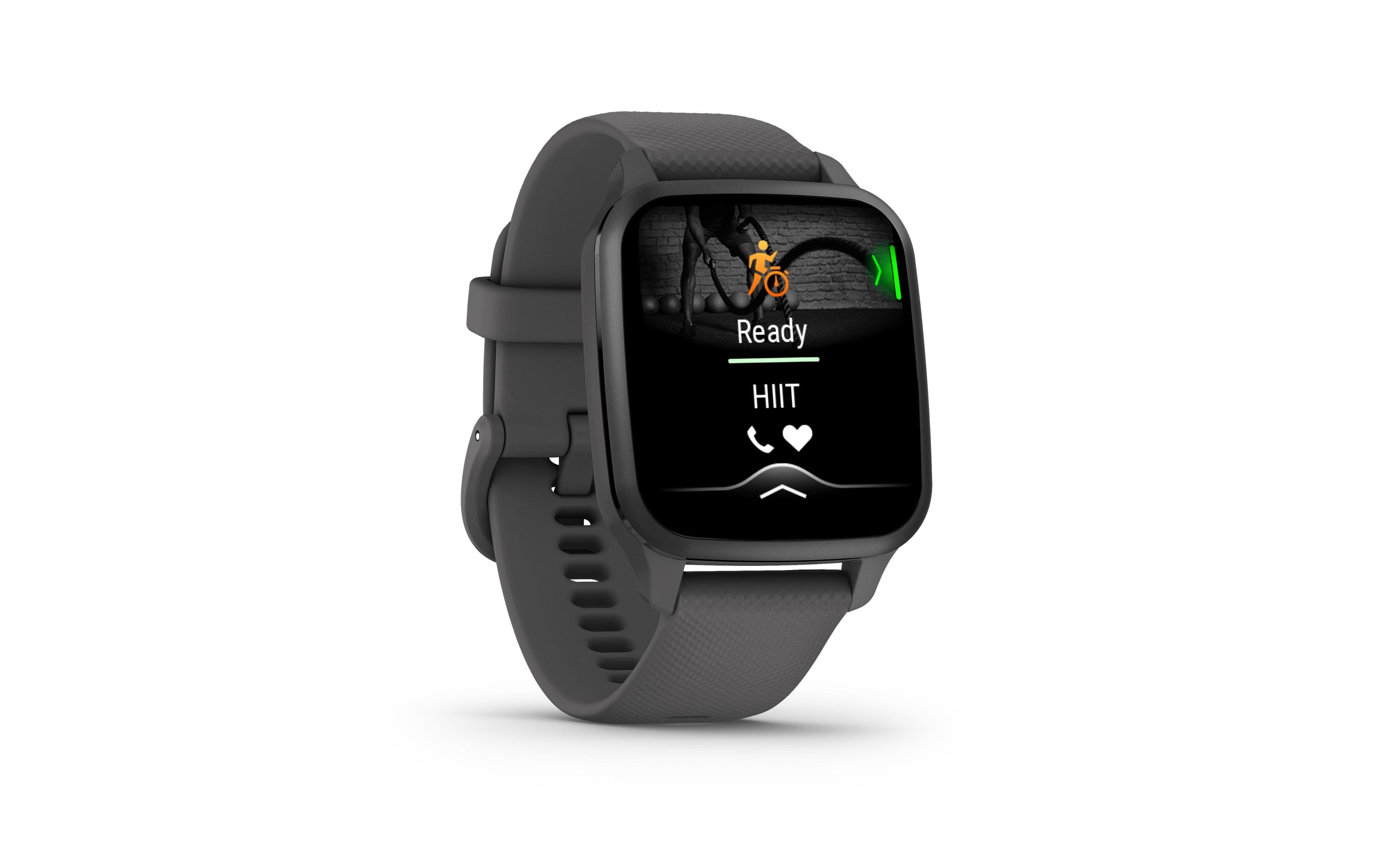 GARMIN GPS-Sportuhr Venu Sq2 Dunkelgrau/Schiefergrau GARMIN GPS-Sportuhr Venu Sq2 Dunkelgrau/Schiefergrau