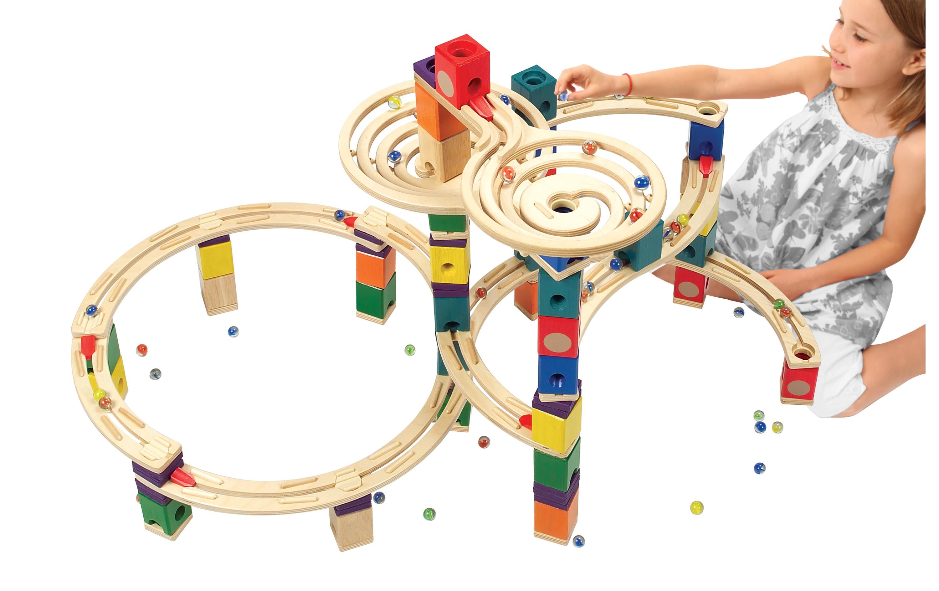 Hape Kugelbahn Quadrilla: The Cyclone