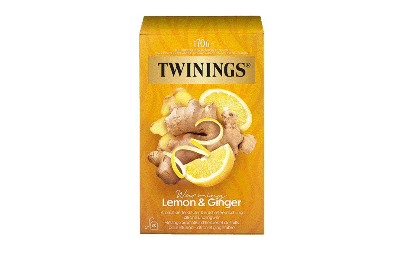 Twinings Teebeutel Zitrone & Ingwer 20 Stück Twinings Teebeutel Zitrone & Ingwer 20 Stück