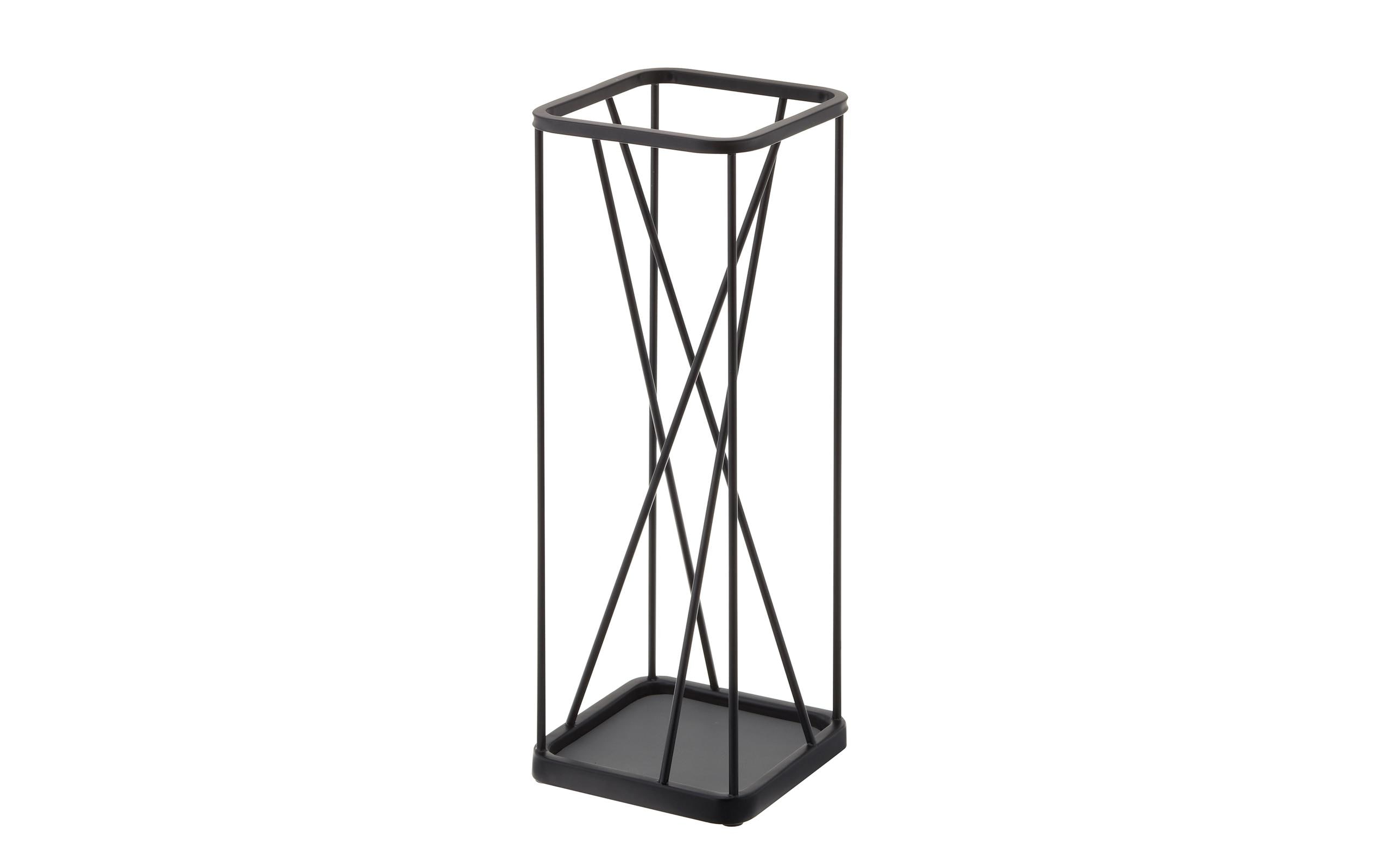 Yamazaki Schirmständer 17 x 45.5 cm, Schwarz