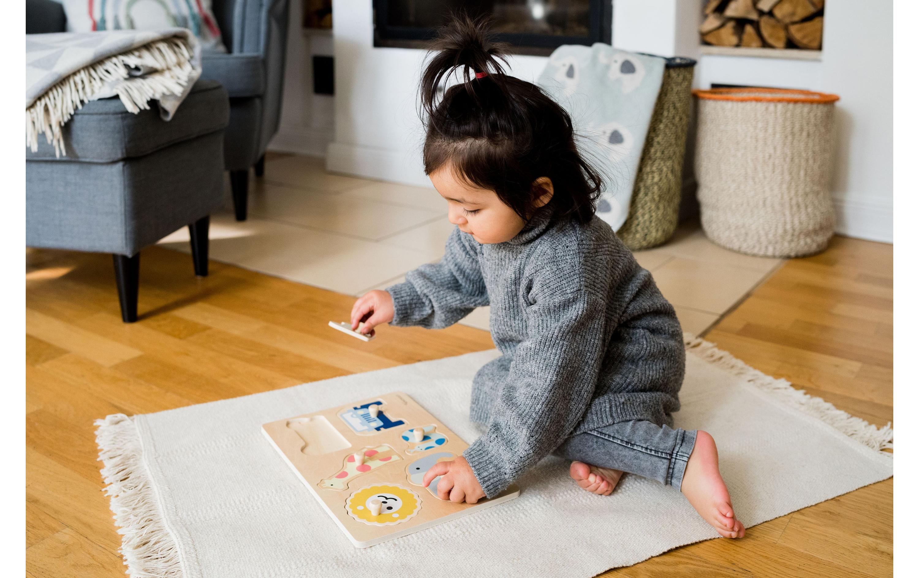 Kindsgut Steckspiel Puzzle Safari