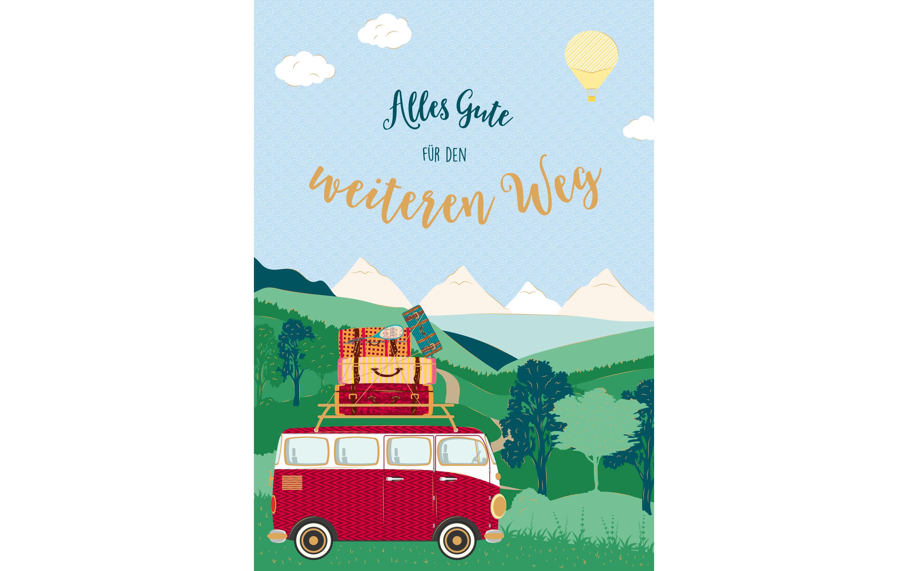 ABC Glückwunschkarte Abschied/Ruhestand A4