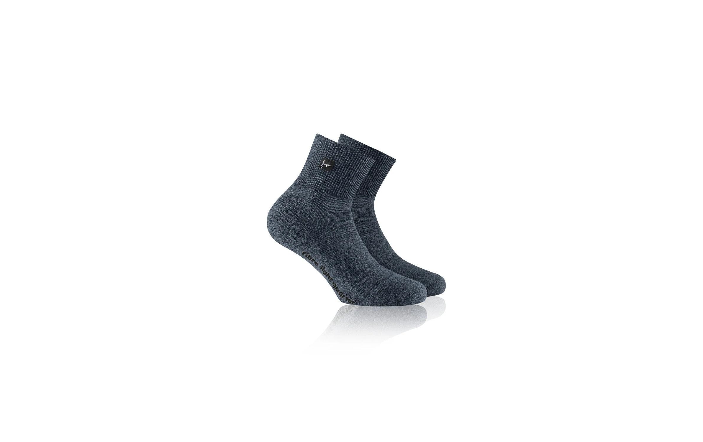 Rohner Socks Socken Fibre Light Quarter Petrol