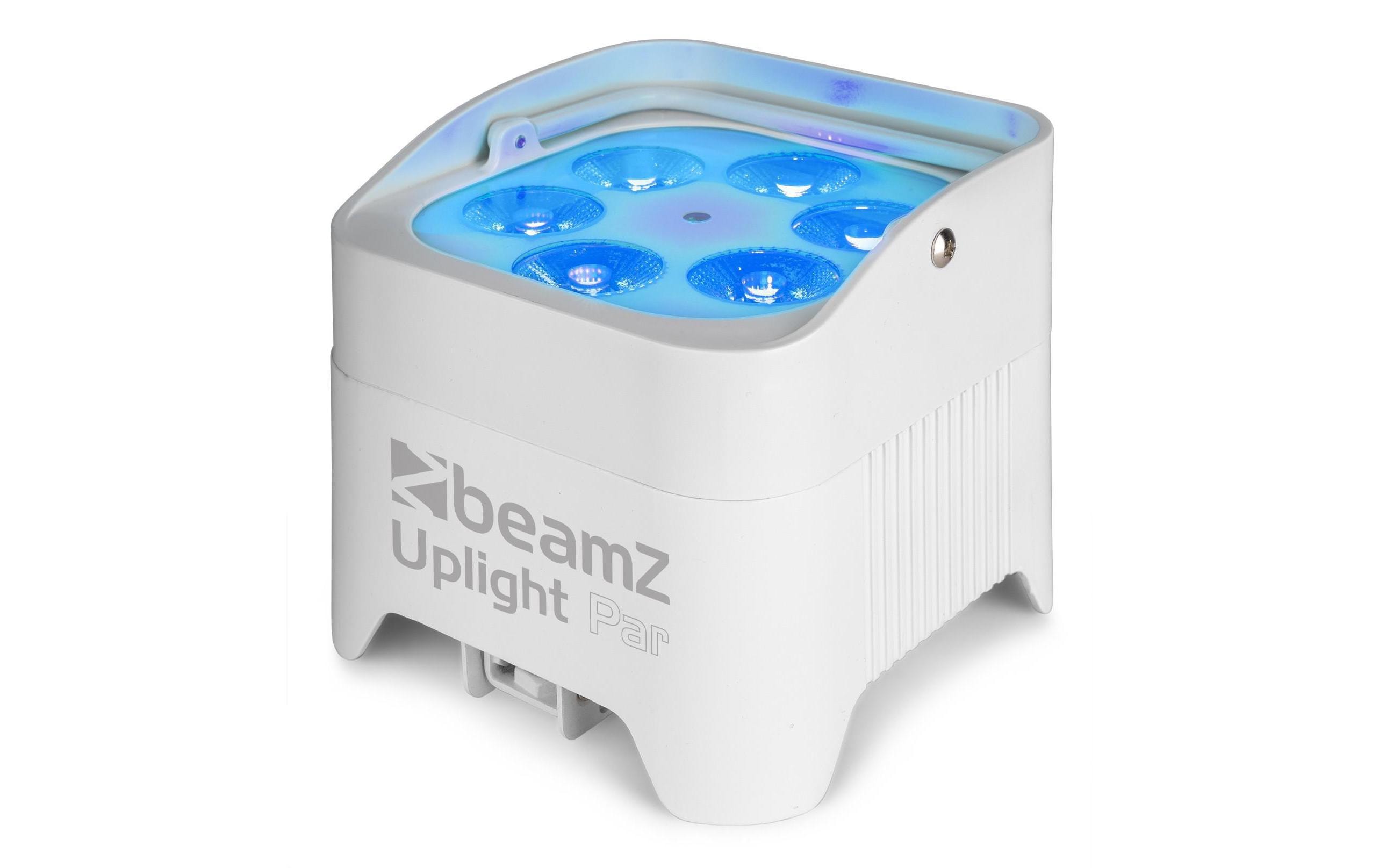 BeamZ Bodenstrahler BBP96SW Uplight Par Weiss