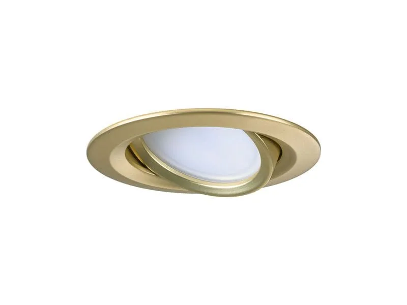 Paulmann Einbauleuchte LED Nova Coin Basisset schwenkbar 3er-Set Gold Paulmann Einbauleuchte LED Nova Coin Basisset schwenkbar 3er-Set Gold