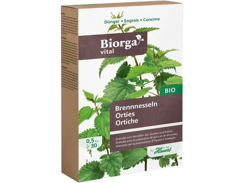 Hauert Biorga Vital Brennnesseln 0.5 kg Hauert Biorga Vital Brennnesseln 0.5 kg