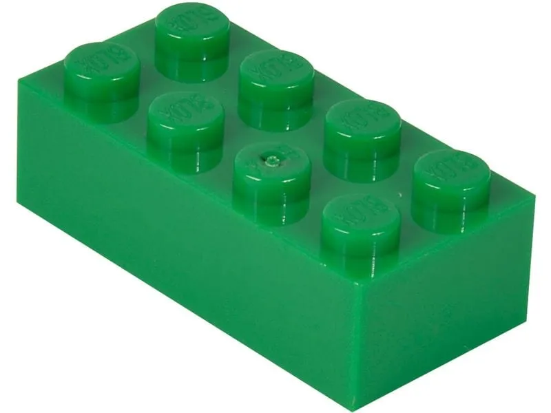 BLOX Bausteine 100 grüne 8er Steine