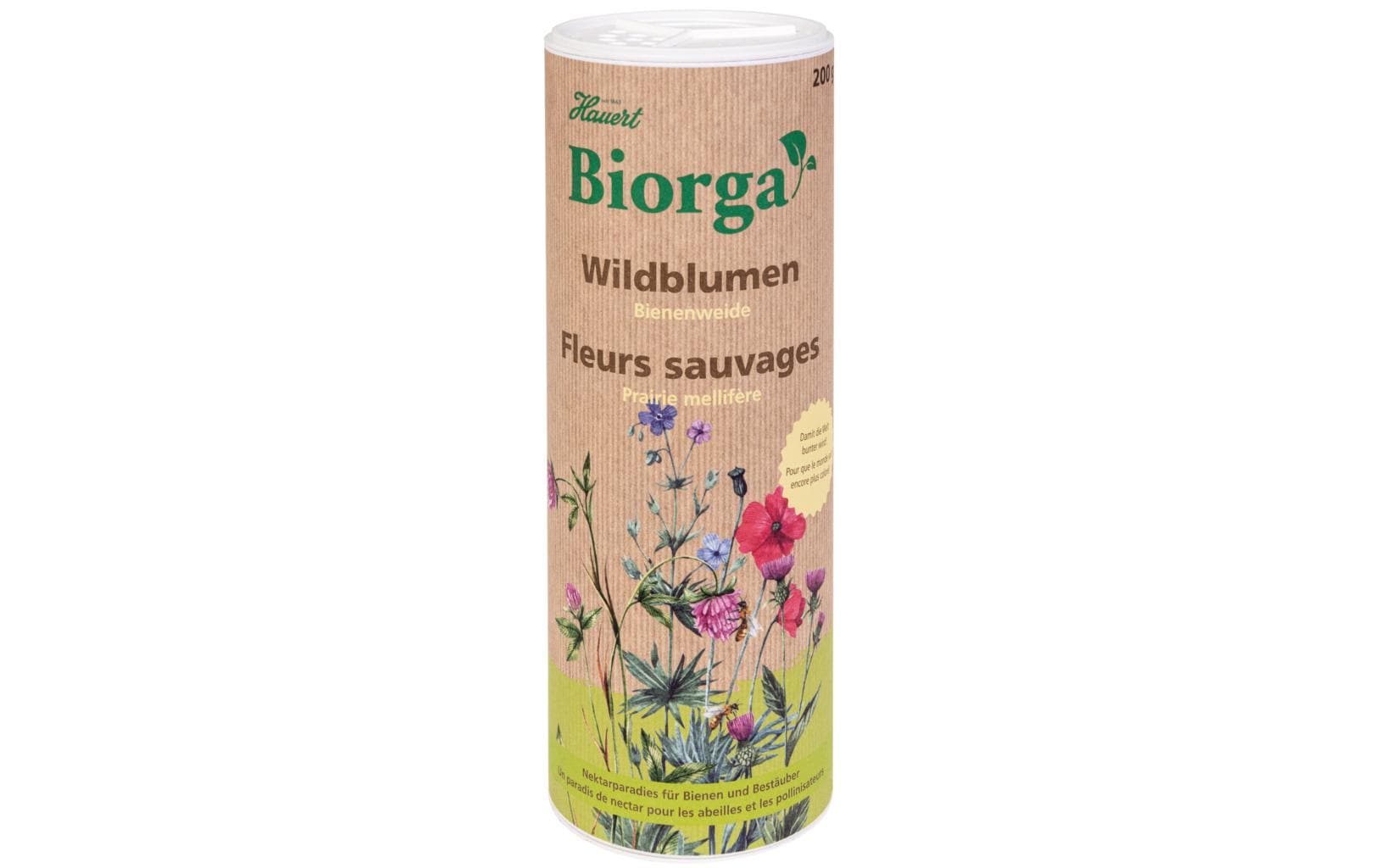 Hauert Saatgut Biorga Wildblumen Bienenweide 0.2 kg, CH-Ökotypen Hauert Saatgut Biorga Wildblumen Bienenweide 0.2 kg, CH-Ökotypen
