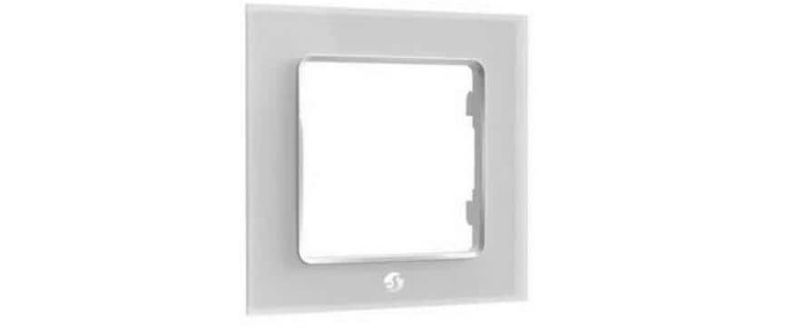Shelly Wall Frame 1 für Shelly Wall Switch weiss Shelly Wall Frame 1 für Shelly Wall Switch weiss