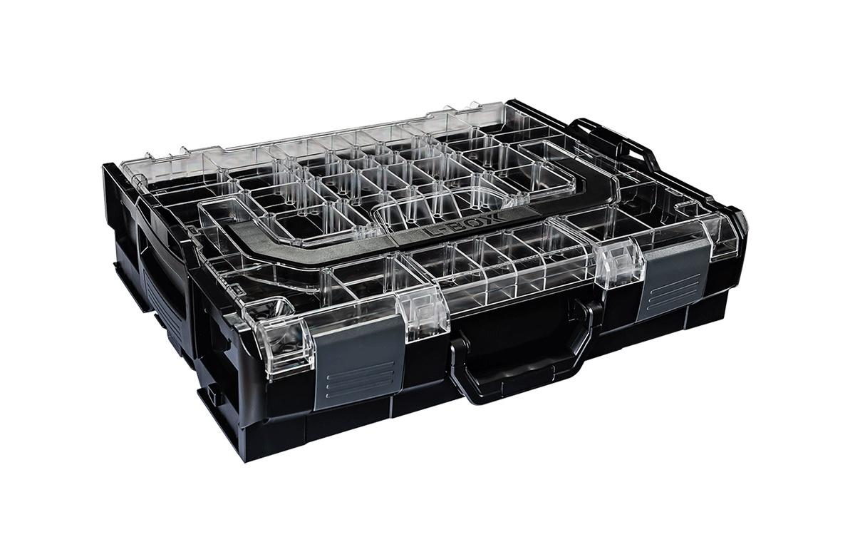 L-BOXX Systemkoffer L-BOXX 102 Schwarz, Deckel transparent L-BOXX Systemkoffer L-BOXX 102 Schwarz, Deckel transparent