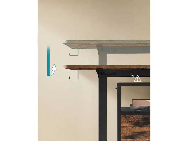 Songmics Stehtisch 120 x 60 cm, höhenverstellbar Songmics Stehtisch 120 x 60 cm, höhenverstellbar