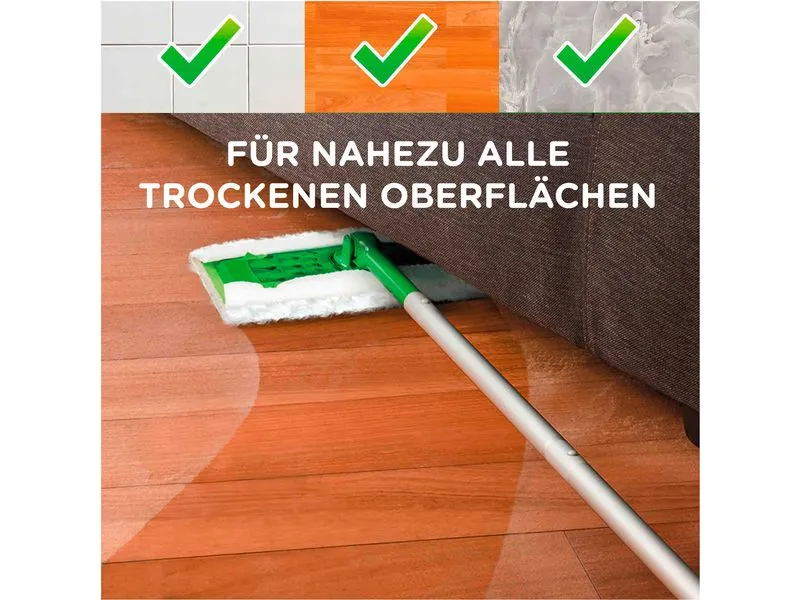Swiffer Wischmopp Starter-Kit 3D 7-teilig Swiffer Wischmopp Starter-Kit 3D 7-teilig