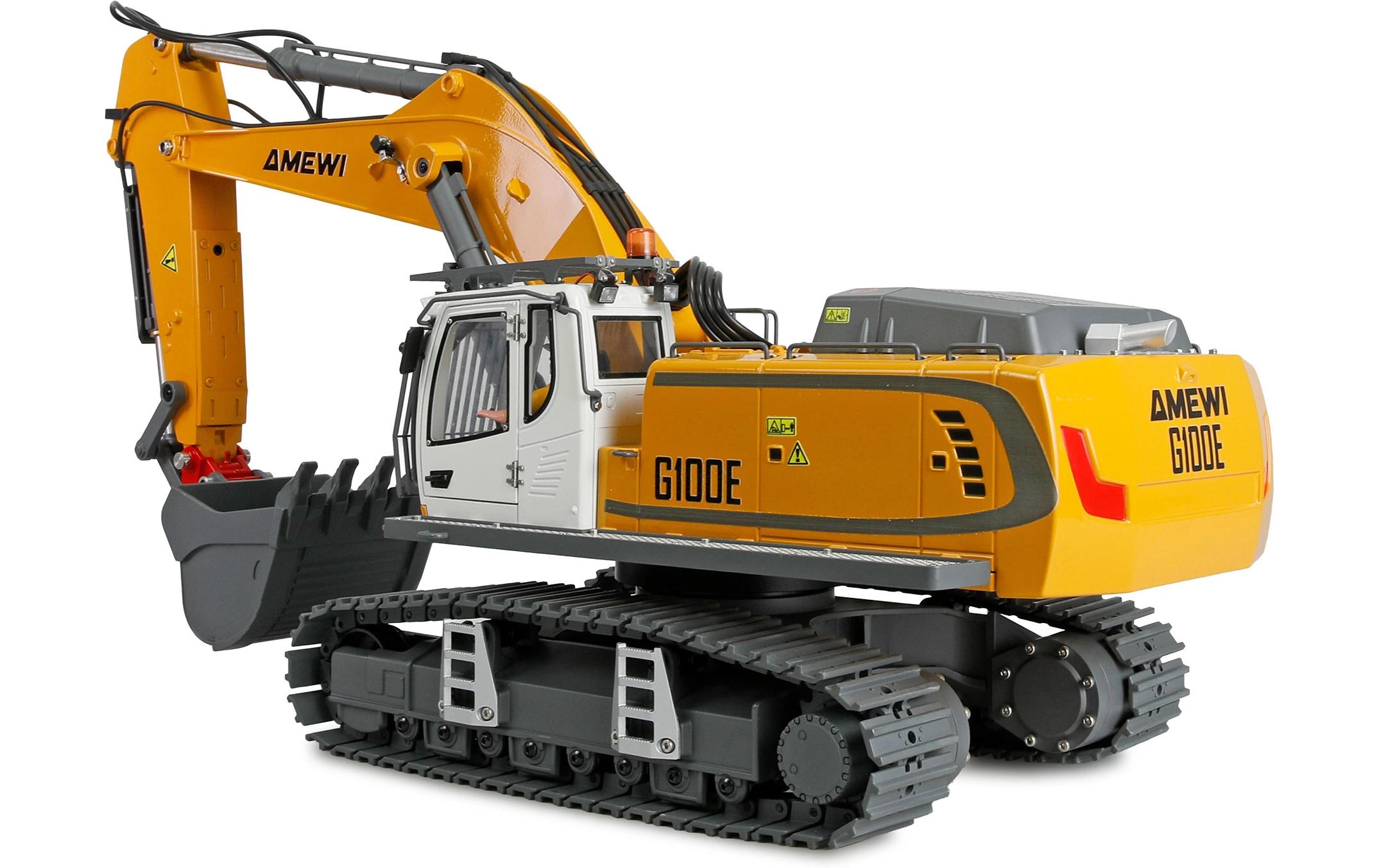 Amewi G100E Vollmetall Bagger 1:18 RTR