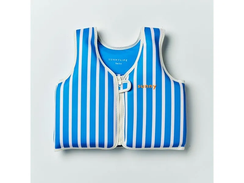 Sunnylife Float Vest 3-6 Tino the Tiger Blue Sunnylife Float Vest 3-6 Tino the Tiger Blue