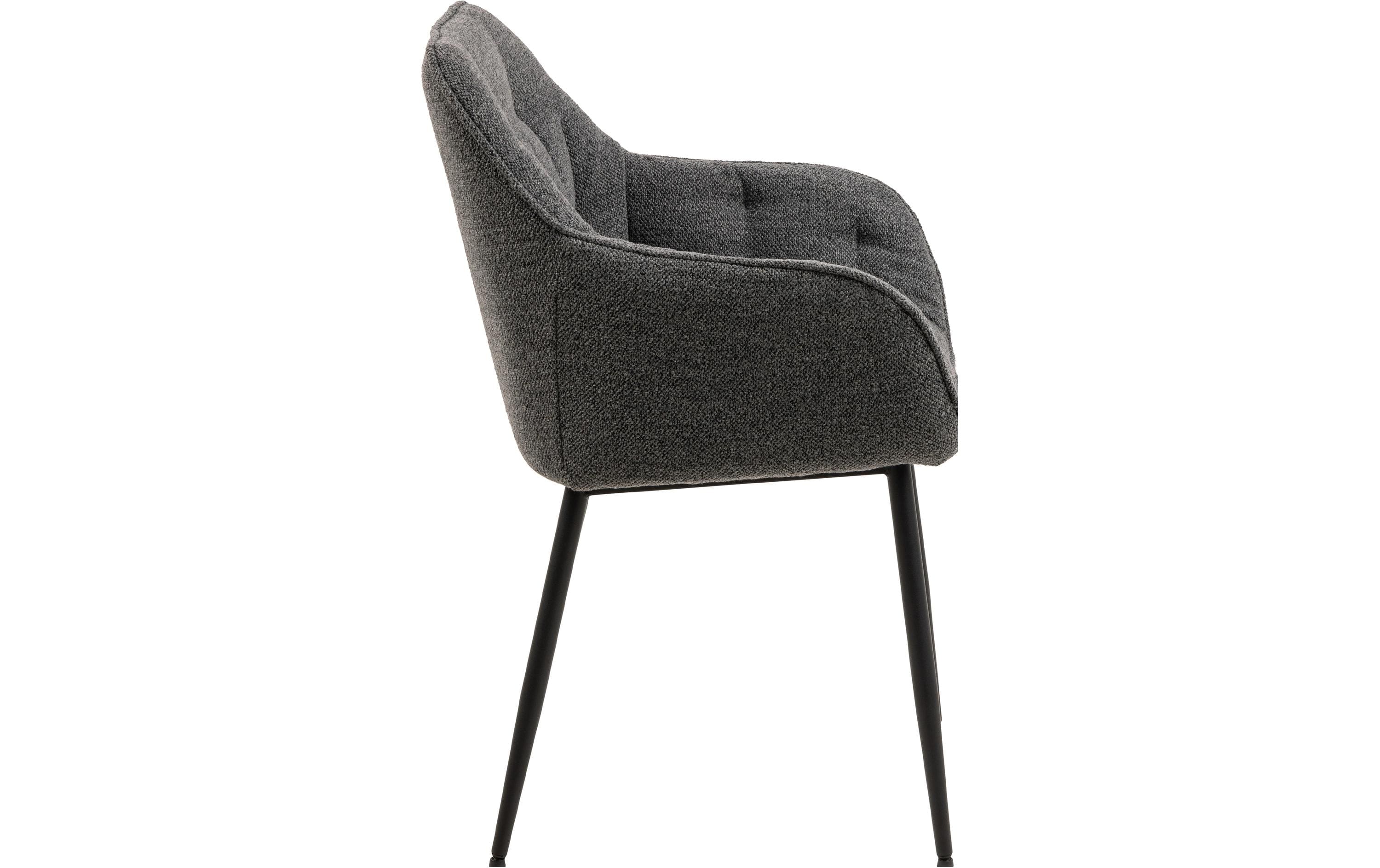 AC Design Stuhl Brooke Monza1, 2 Stück, Anthrazit