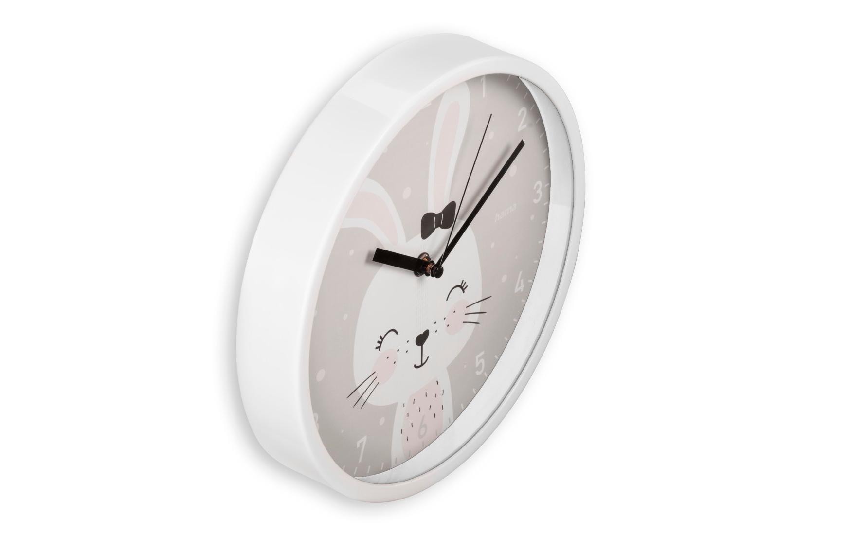 Hama Wanduhr Maui Ø 25 cm, Weiss