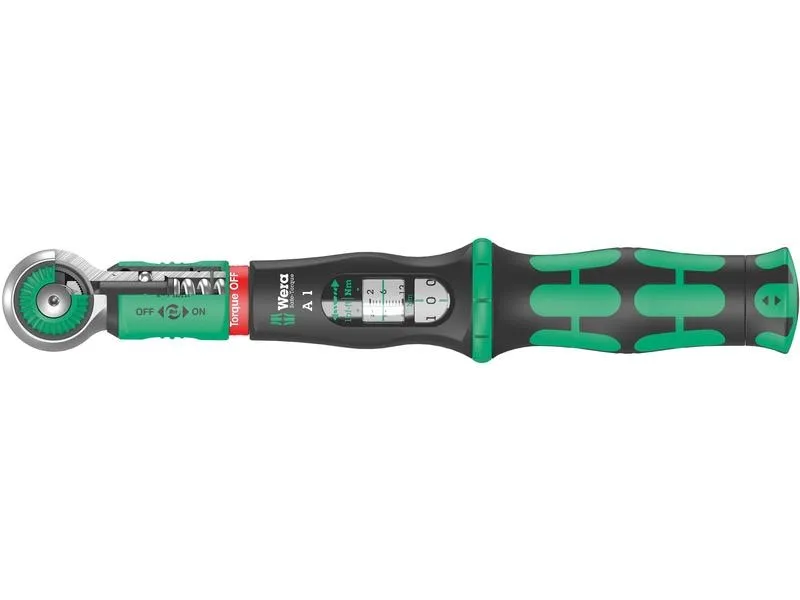 Wera Drehmomentschlüssel Safe-Torque A1, 1/4 4-kant