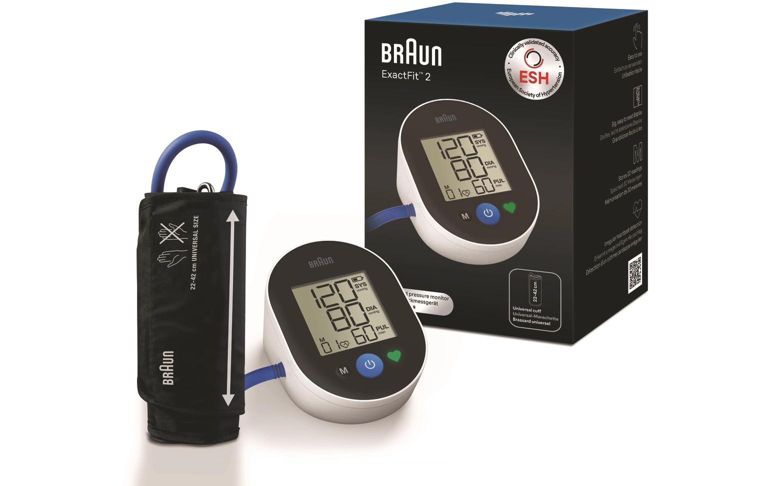 Braun Blutdruckmessgerät ExactFit 2 BUA4050