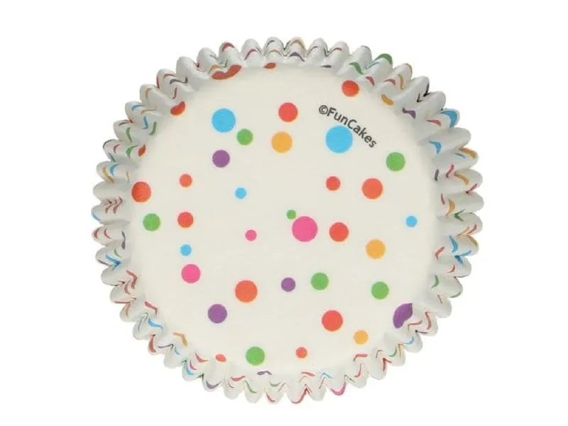 Funcakes Muffin Backform Konfetti 48 Stück Funcakes Muffin Backform Konfetti 48 Stück