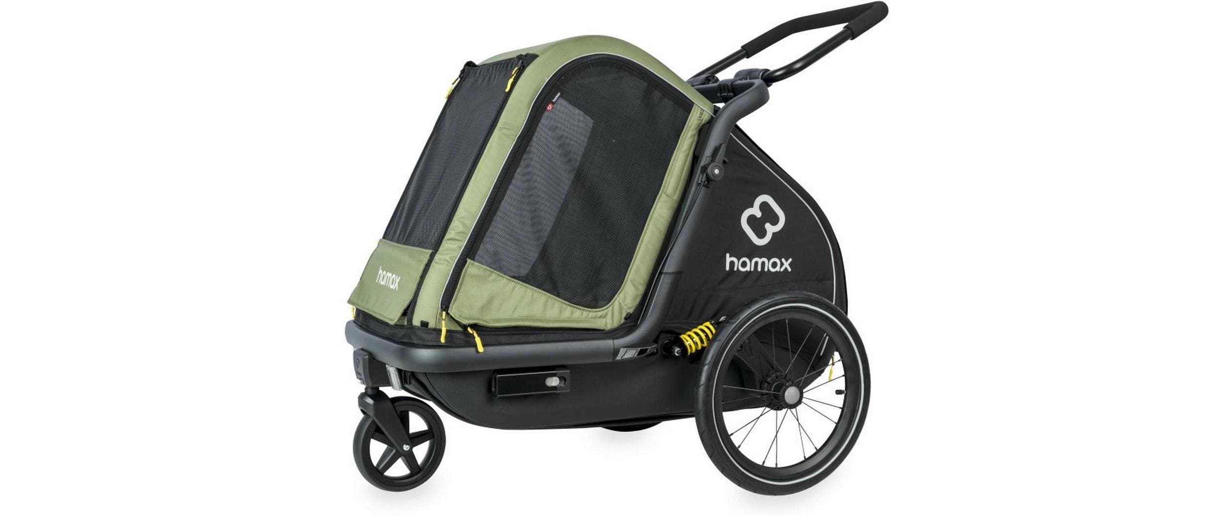 Hamax Veloanhänger Dog Trailer Pluto M für Hunde bis 35 kg Hamax Veloanhänger Dog Trailer Pluto M für Hunde bis 35 kg