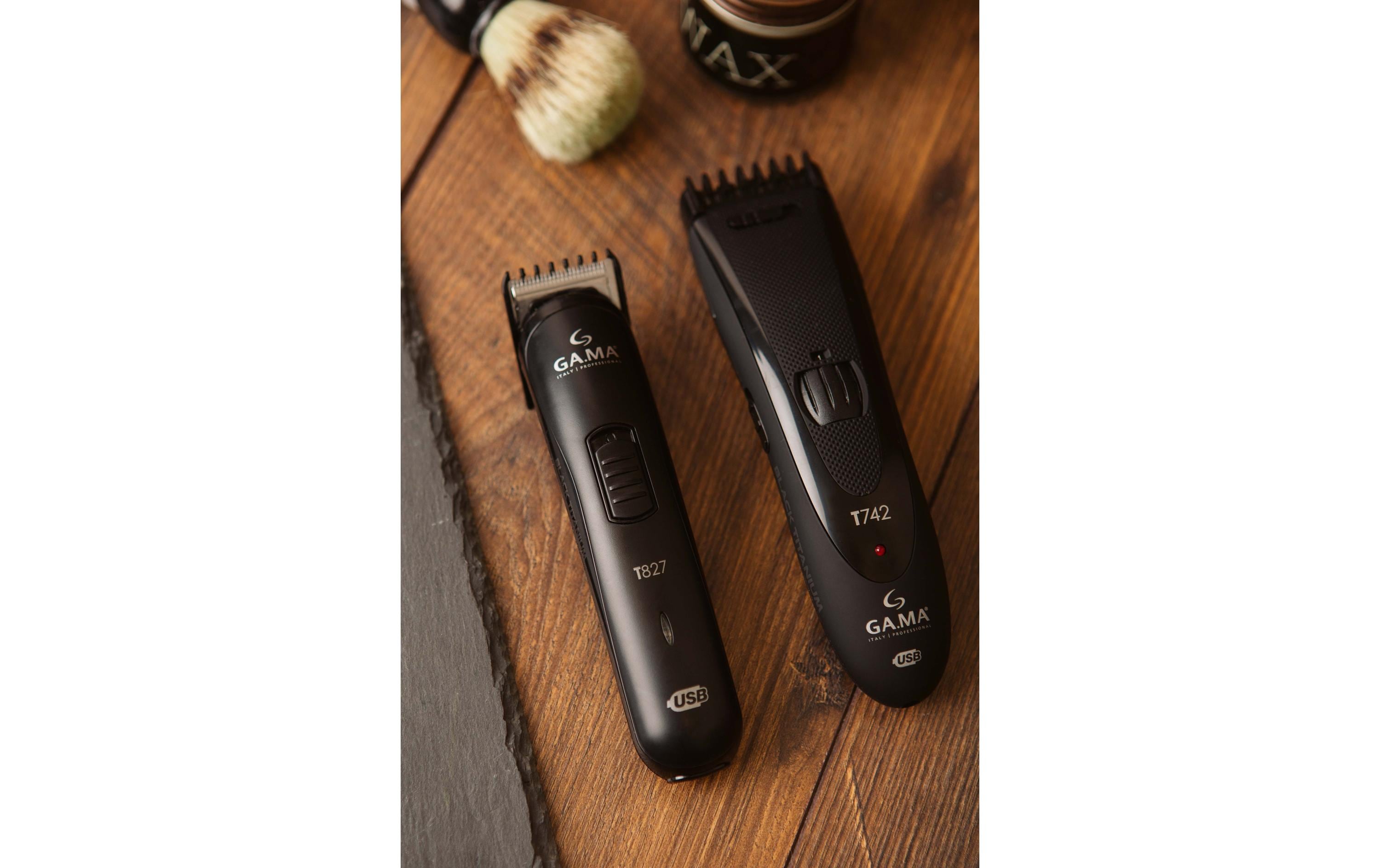 GA.MA Clipper Set Black Titanium T747 Schwarz