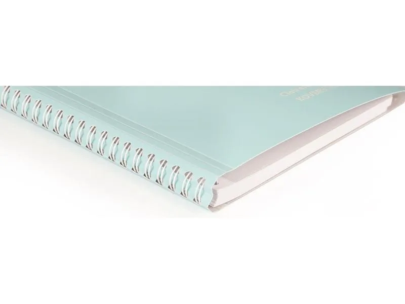 Clairefontaine Notizbuch Blush A4, liniert, Eisblau