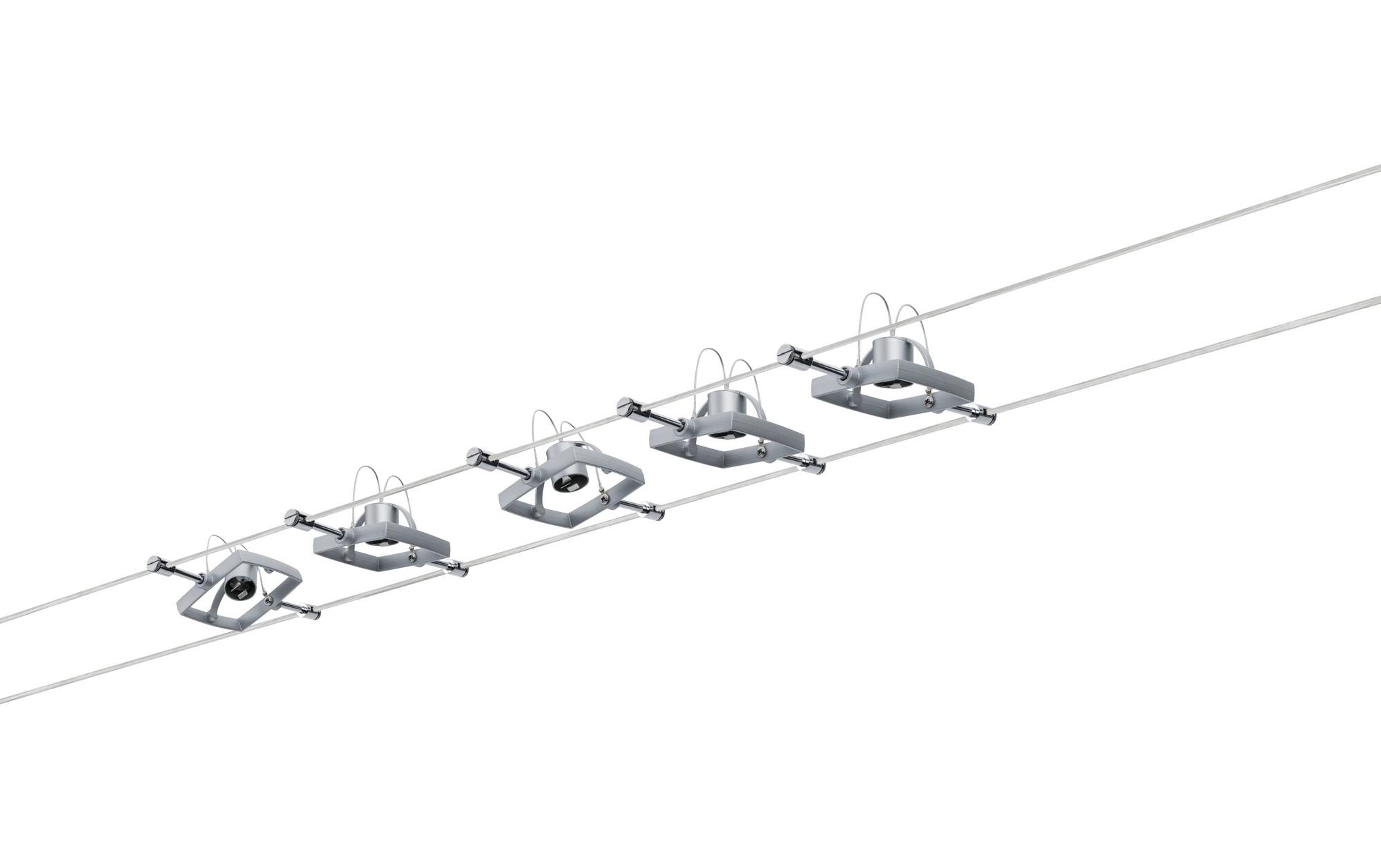 Paulmann Seilsystem Mac II Basisset GU5.3 max. 5 x 10 W