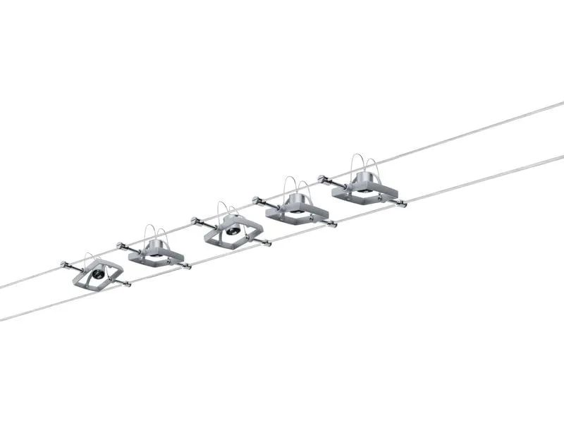 Paulmann Seilsystem Mac II Basisset GU5.3 max. 5 x 10 W