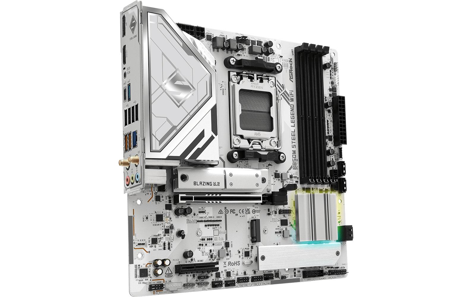 ASRock Mainboard B850M Steel Legend WiFi