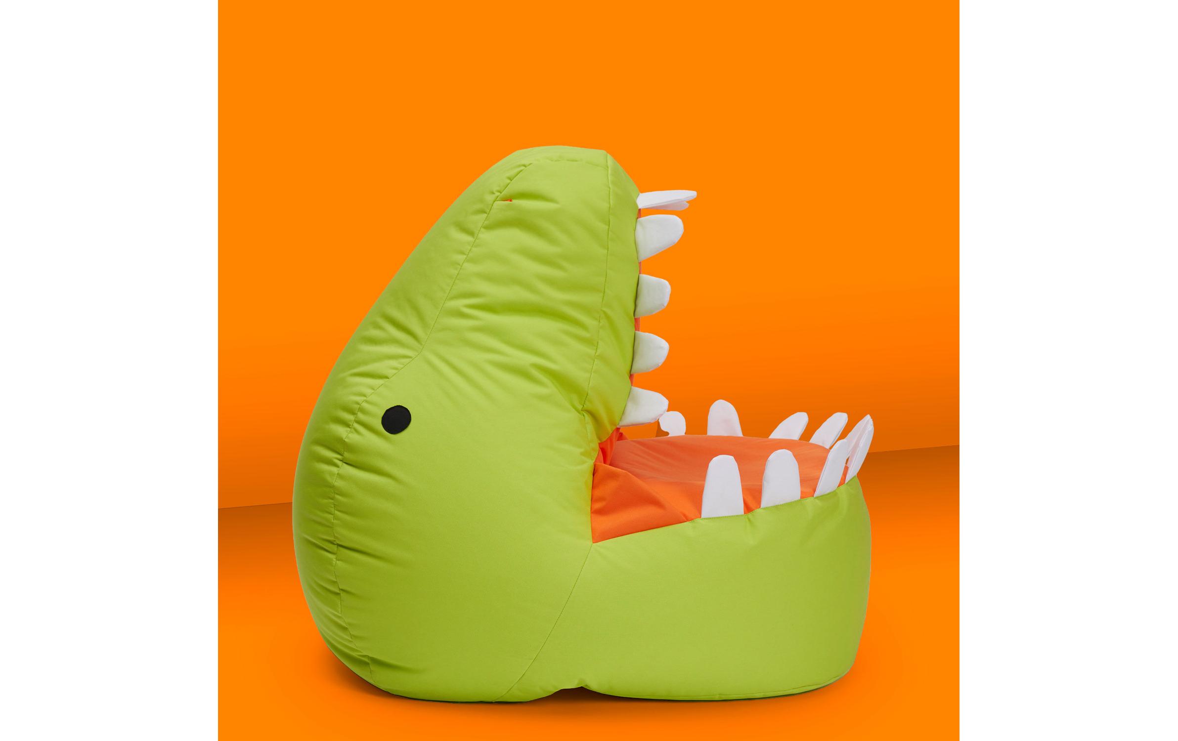 Lumaland Sitzsack Dino 270 L, Grün