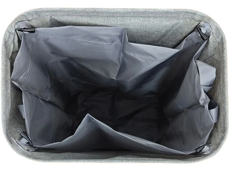 relaxdays Recyclingbehälter 100 L Grau relaxdays Recyclingbehälter 100 L Grau