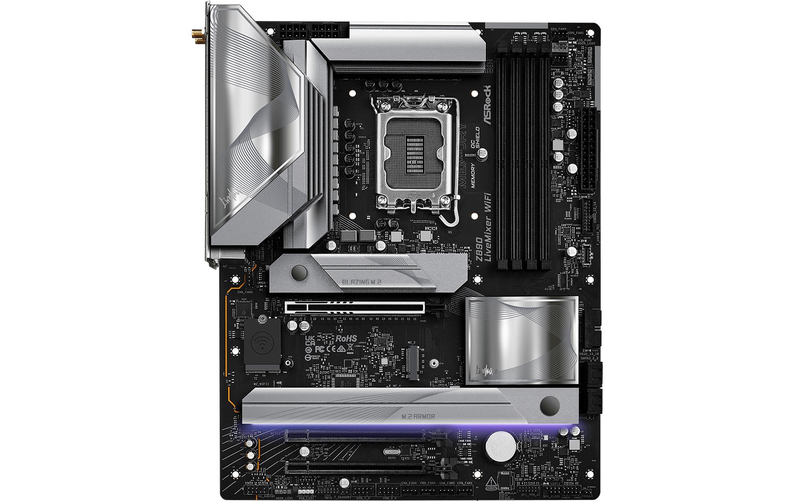 ASRock Mainboard Z890 LiveMixer WiFi ASRock Mainboard Z890 LiveMixer WiFi